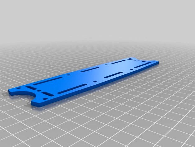 250mm Multirotor Top Plate by schome1