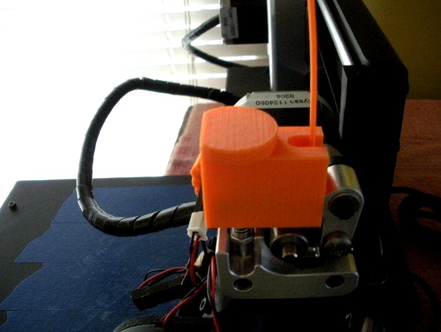 Printrbot thumb saver & cable retainer by grantstevens