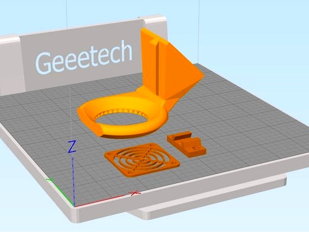 Geeetech Aluminium BedProfile for Simplify 3D by bernbout