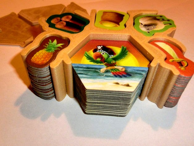 Catan Junior Organizer with lid (2014 Edition) by Oggelboggel