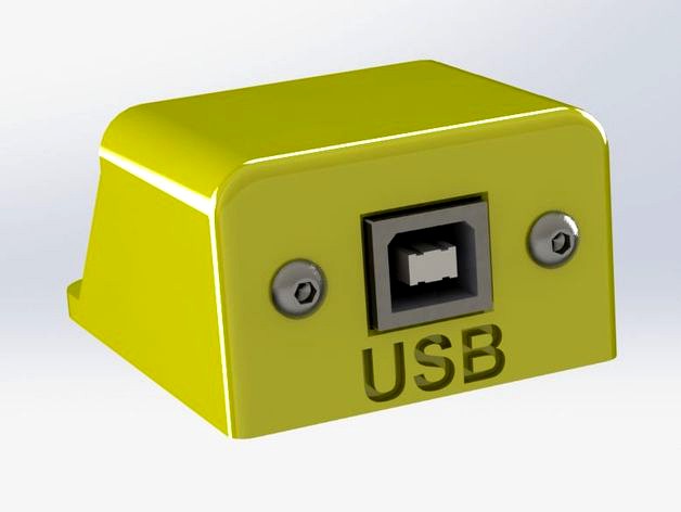 USB socket for extension cable by villamany