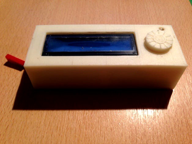 arduino nano case with lcd and encoder by AleyRobotics