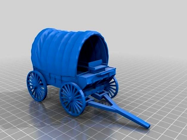 Pioneer Wagon in parts 1-32 scale by korm