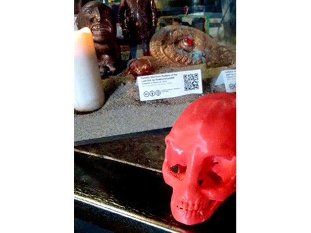 Alien Skull - (Crystal Skull Inspired) by protobuildbar