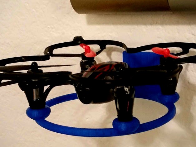 Hubsan X4 wall mount by nostraTomus