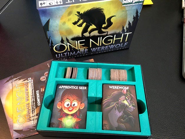 One Night Ultimate Werewolf Box Insert (2 Pieces) by helljumper078