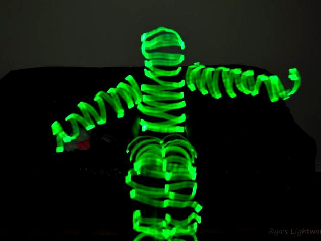 LightPainting LED Glowstick by RyusLightworks