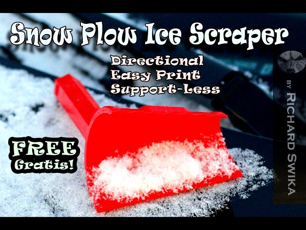 Snow Plow Ice Scraper by ricswika