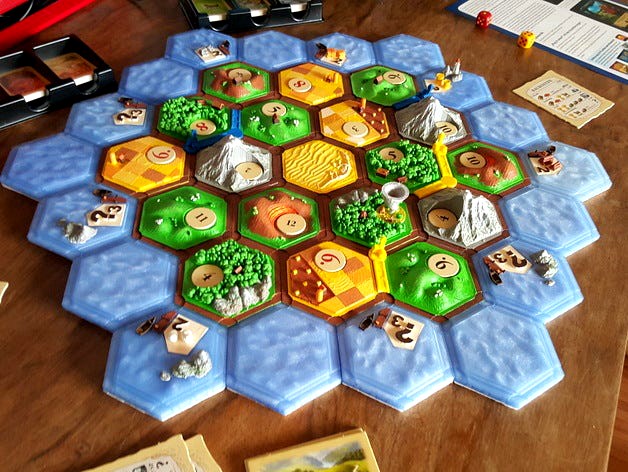 settlers catan style (magnetic) by Dakanzla