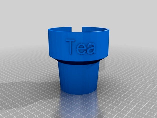 Customizable Cup Holder Adapter by belliveaul