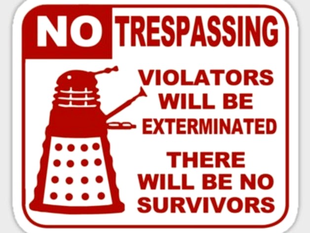 Dalek Sign by AaronRay