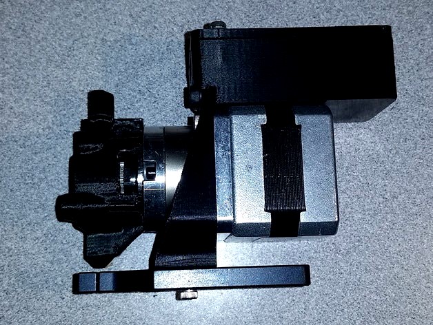 MakerGear M2 Narrow Motor Mount for V4 extruder by Corey