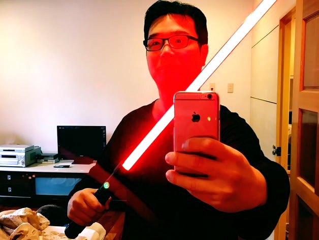 Star Wars Lightsaber use LED string by eric_chu