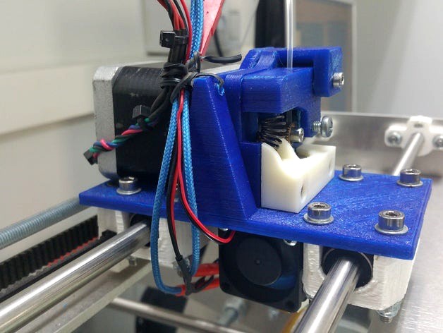 Extruder for E3D by xtopolx