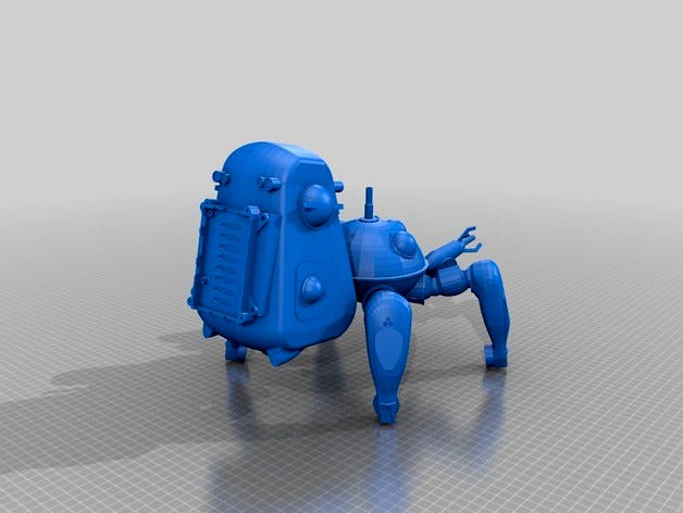 Tachikoma Raspberry Pi B+ housing by ReductiveStream