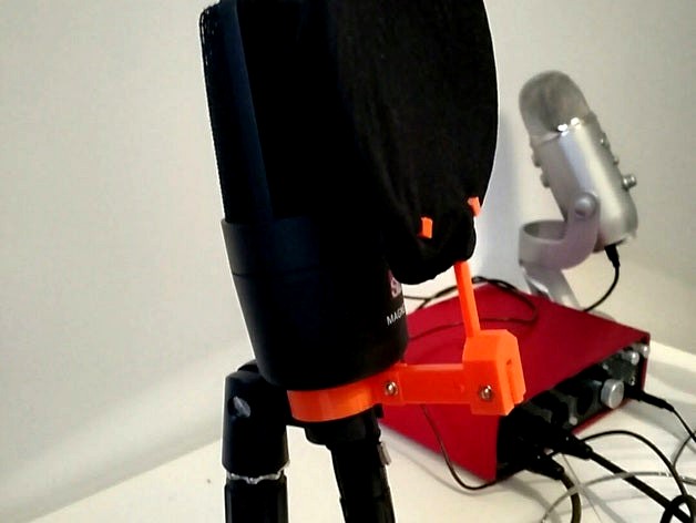 Pop Shield for the SE MagnetomMicrophone by camme