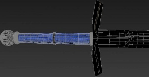 Antique sword 3D Model