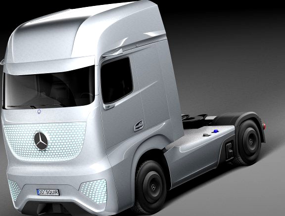 Mercedes-Benz Future Truck FT 2025 3D Model