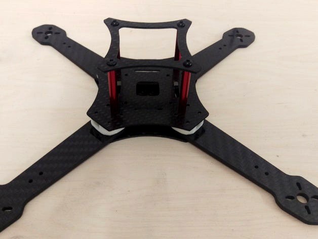 Mini X Quad Frame for ZMR250 Arms by Phil_590