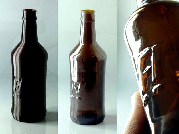 Beer bottle by Molchanoff