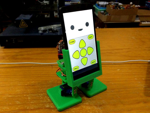 MobBob V2 - Smart Phone Controlled Robot by cevinius