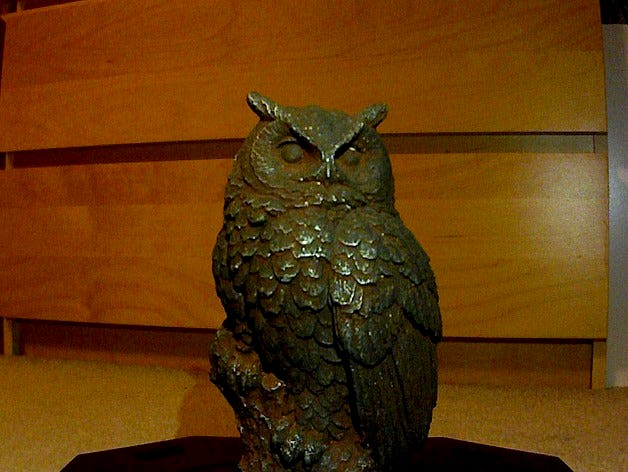 Dollarama Owl by makerwiz