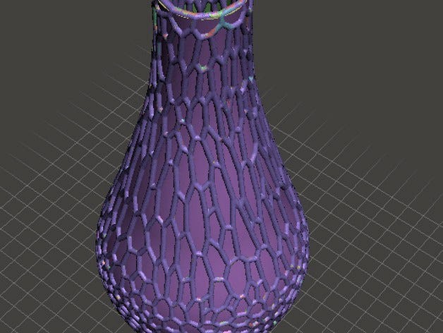 Voronoi Vase by Lockheart