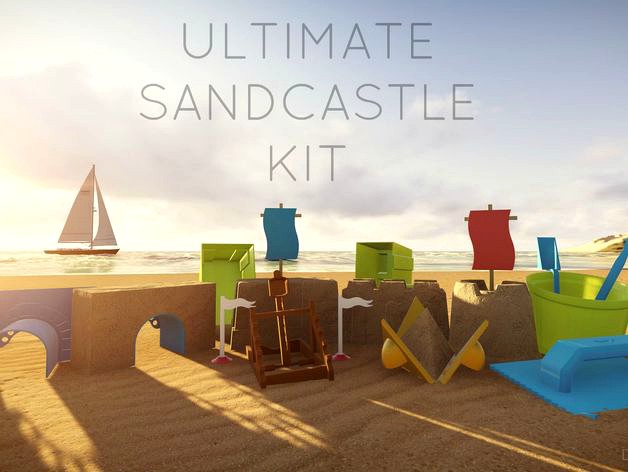 Ultimate Sandcastle Kit by DylanPendy