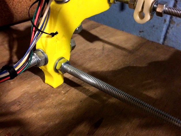 Prusa Mendel Bed Extender (300x200mm Bed) by dmyers7