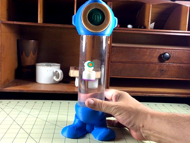 Cartesian Diver featuring Makerbot's AQUABOT by PrintableScience