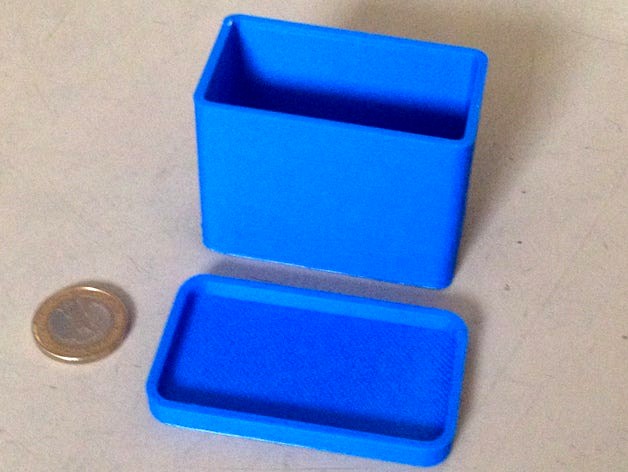 Small Box with Round Corners by Amsterdamman by HandlaidTracks-3DprintedTrains