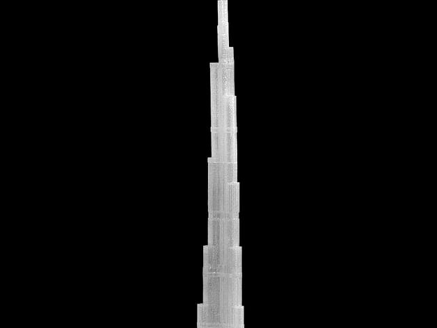 The Burj Khalifi Tower in Dubai #SeeTheWorld by fluphy
