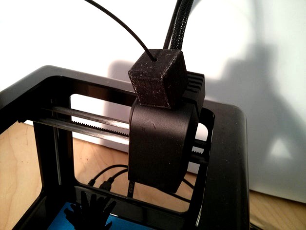 Filament Cleaner / Sweeper for the M3D Micro by markwheadon