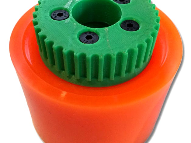 Orangatang Kegal 36t pulley  5mmHTD Pitch uses a 9mm wide belt  for Electric Skateboard by voodoojar