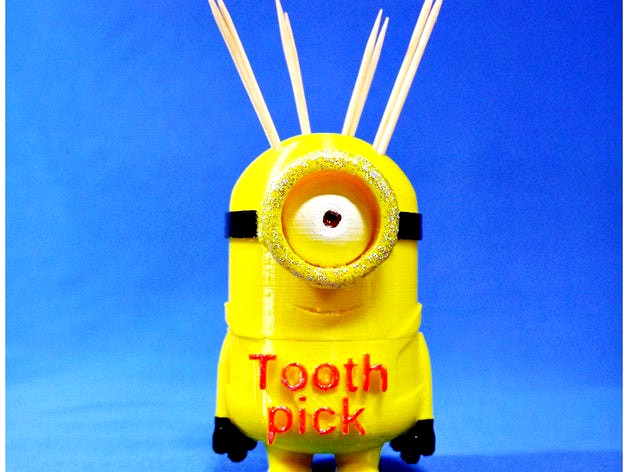 Minion Toothpick by shiuan