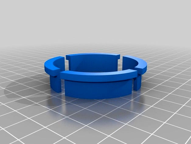 Cyclone PCB Factory - Spindle Spacer by mathcodeprint