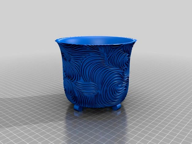 Swirly Planter by milks