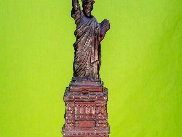 Mid-20th Century Statue of Liberty Souvenir Model by jerry7171