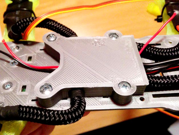 Quadcopter powerboard case (for Peon230) by xack