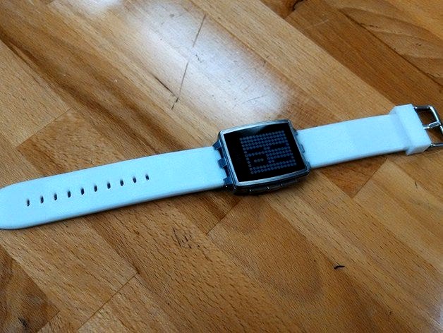 Flexible Pebble Steel Watch Band by themitch22