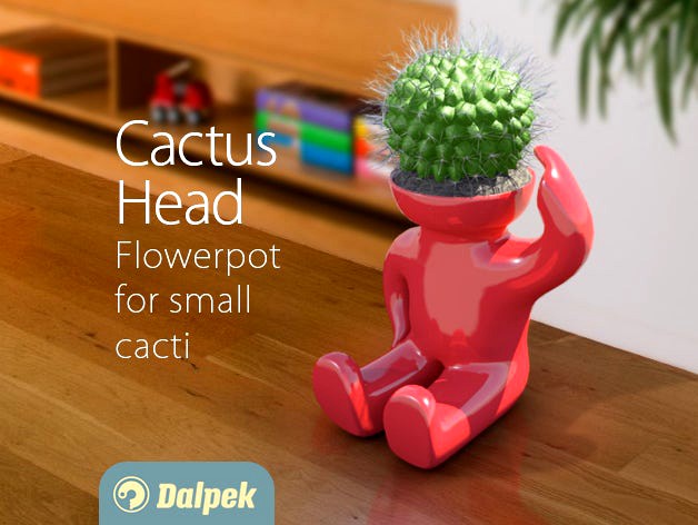Cactus Head by Dalpek
