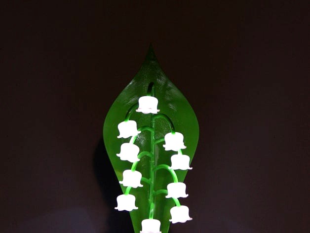 Lily of the valley lamp by Protonik