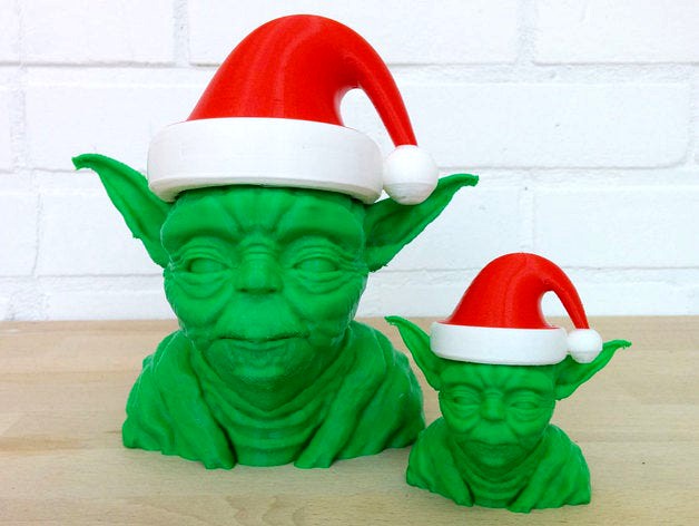 Yoda Christmas Hat by nicklievendag