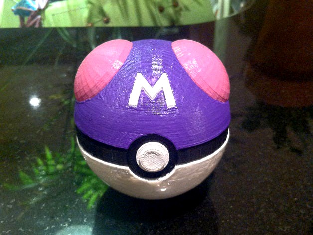 Master Ball, with magnetic clasp (Fixed Lid) by random11