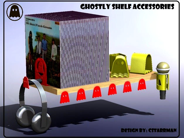 Ghostly Shelf Accessory Kit by cstarrman