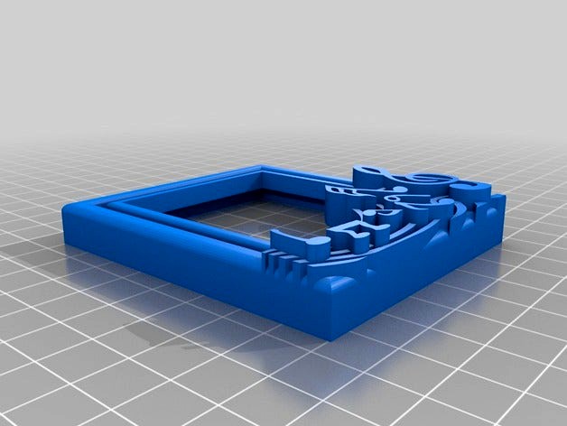 Picture Frame - Music 1 by G3DPRINTING