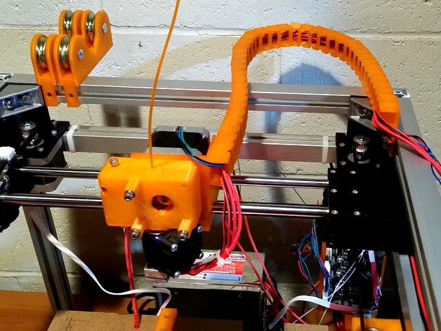 3uP 3D Printer Cable Chain System by BPopilek