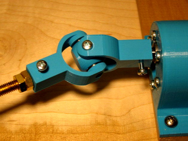 Universal Joint with minibearings by jbeale