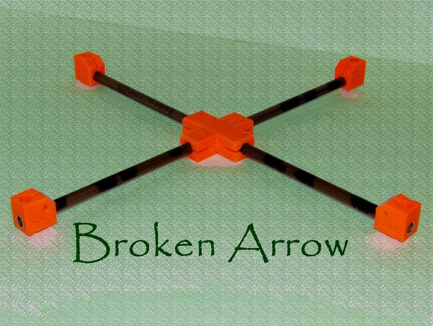 Xolé Broken Arrow Quadcopter by antslake