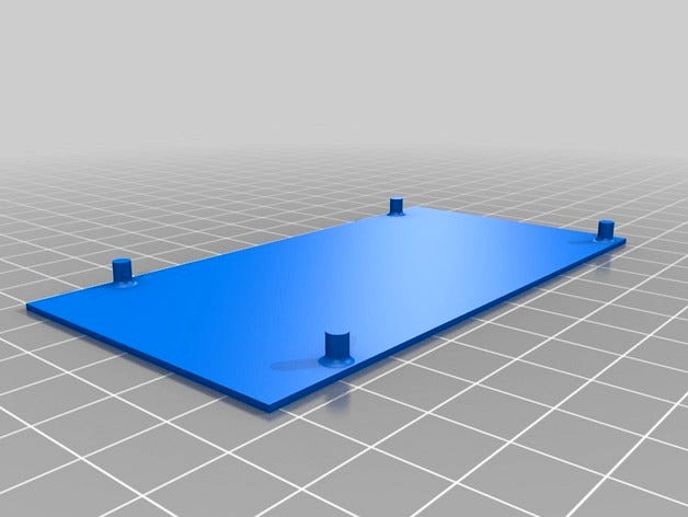 Arduino Mega Mount by birgerjohansson